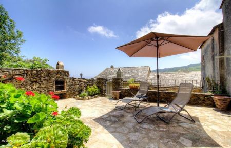 Ferienhaus Nr.55482 Pietracorbara - Corse - G&icirc;te &agrave; Pietracorbara, Grand Bastia, Haute-Corse, labellis&eacute; G&icirc;tes de France : la terrasse