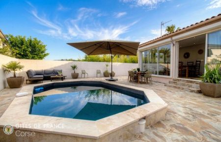 Ferienhaus Nr.64701 Solaro - Corse - Gite &agrave; Solaro, C&ocirc;te-Orientale, Haute-Corse, labellis&eacute; Gites de France la terrasse et la piscine privative