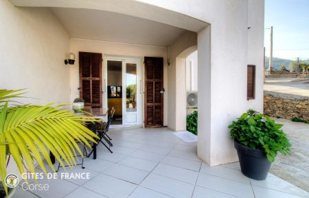 Ferienhaus Nr.63442 Calvi - Corse - Gite &agrave; Calvi, Balagne, Haute-Corse, labellis&eacute; Gites de France : la terrasse