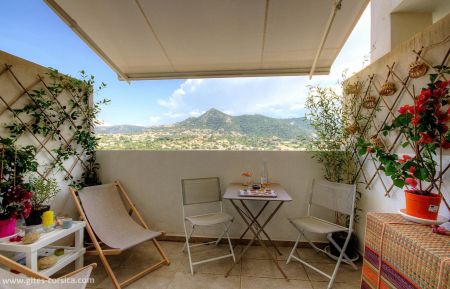 Gite à Ile-Rousse, Balagne, Haute-Corse, labellisé Gites de France : la terrasse Ferienhaus Nr.63861 L'Île-Rousse - Corse - Gite à Ile-Rousse, Balagne, Haute-Corse, labellisé Gites de France : la terrasse
