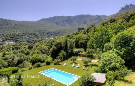 Ferienhaus Nr.62662 Sisco - Corse - G&icirc;te &agrave; Sisco, Grand Bastia, Haute-Corse, labellis&eacute; G&icirc;tes de France : la piscine commune