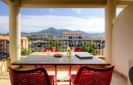 Gîte à Île-Rousse, Balagne, Haute-Corse, labellisé Gîtes de France : la terrasse Ferienhaus Nr.55027 L'Île-Rousse - Corse - Gîte à Île-Rousse, Balagne, Haute-Corse, labellisé Gîtes de France : la terrasse