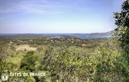 Gite à Porto-Vecchio, le Sud Corse, labellisé Gîtes de France : la vue depuis le gite et la terrasse Ferienhaus Nr.28903 Porto-Vecchio - Corse - Gite à Porto-Vecchio, le Sud Corse, labellisé Gîtes de France : la vue depuis le gite et la terrasse