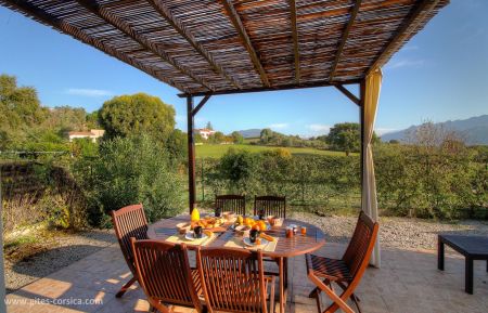 Gite à Afa, Le Grand Ajaccio, Corse du Sud, labelisé Gîtes de France : la terrasse Ferienhaus Nr.21951 Afa - Corse - Gite à Afa, Le Grand Ajaccio, Corse du Sud, labelisé Gîtes de France : la terrasse