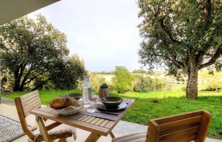 Ferienhaus Nr.63361 Furiani - Corse - G&icirc;te &agrave; Furiani, Grand Bastia, Haute Corse, labellis&eacute; Gites de France: la terrasse