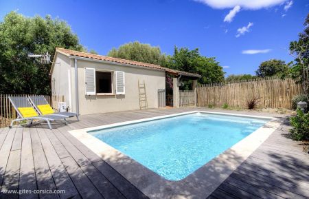 Ferienhaus Nr.56451 Ventiseri - Corse - G&icirc;te &agrave; Travo, C&ocirc;te Orientale, Haute-Corse, labellis&eacute; G&icirc;tes de France  :  la piscine