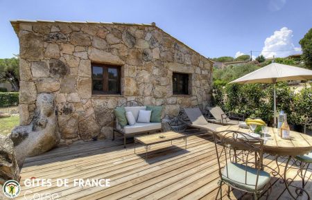 Gite à Porto-Vecchio, Corse du Sud, labellisé Gîtes de France : la terrasse Ferienhaus Nr.21365 Porto-Vecchio - Corse - Gite à Porto-Vecchio, Corse du Sud, labellisé Gîtes de France : la terrasse