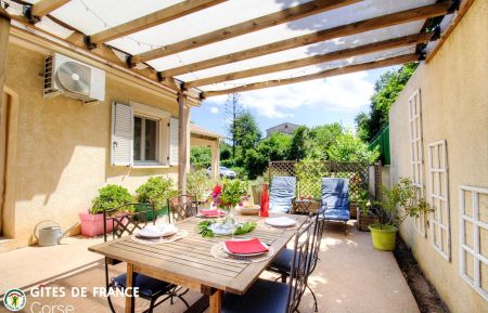 Ferienhaus Nr.58751 Monte - Corse - G&icirc;te &agrave; Monte, Grand Bastia, Haute-Corse, labellis&eacute; G&icirc;tes de France: la terrasse