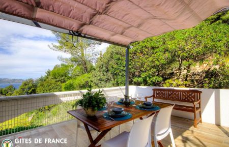 Gite à Saint-Florent, Grand-Bastia, Haute-Corse, labellisé Gites de France: la terrasse Ferienhaus Nr.63701 Saint-Florent - Corse - Gite à Saint-Florent, Grand-Bastia, Haute-Corse, labellisé Gites de France: la terrasse