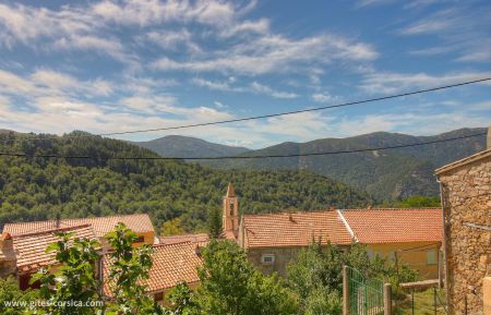 Gîte à Evisa, la côte ouest, Corse du sud, labellisé Gîte de France : la vue Ferienhaus Nr.19312 Évisa - Corse - Gîte à Evisa, la côte ouest, Corse du sud, labellisé Gîte de France : la vue