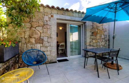 Ferienhaus Nr.61951 Calvi - Corse - Appartement &agrave; Calvi, Balagne, Haute-Corse, labellis&eacute; G&icirc;tes de France : la terrasse