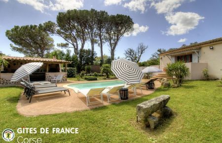 Gîte à Porto-Vecchio, le sud Corse, labellisé Gîtes de France : l?accès à la piscine Ferienhaus Nr.23021 Porto-Vecchio - Corse - Gîte à Porto-Vecchio, le sud Corse, labellisé Gîtes de France : l?accès à la piscine
