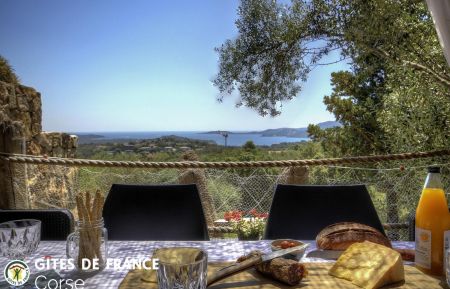 Ferienhaus Nr.28904 Porto-Vecchio - Corse - Gite &agrave; Porto-Vecchio, le Sud Corse, Labellis&eacute; G&icirc;tes de France : la terrasse couverte