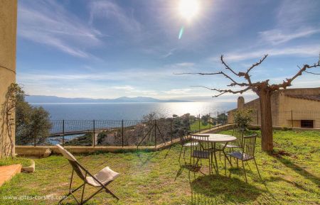 Gîte à Cargèse, l'ouest corse, Corse-du-Sud, labellisé Gîtes de France : le jardin avec vue mer Ferienhaus Nr.17644 Cargèse - Corse - Gîte à Cargèse, l'ouest corse, Corse-du-Sud, labellisé Gîtes de France : le jardin avec vue mer
