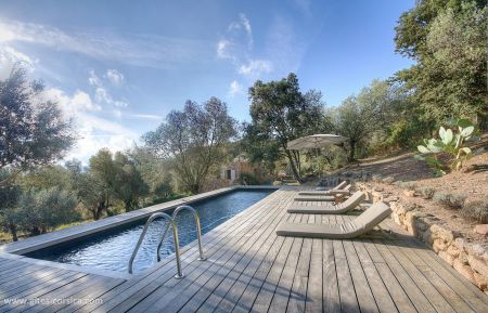 Ferienhaus Nr.20631 Figari - Corse - Gite &agrave; Figari, Le Sud Corse, en Corse du Sud, labellis&eacute; Gites de France : la piscine