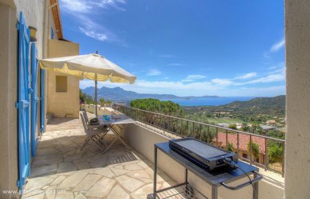 Ferienhaus Nr.63081 Lumio - Corse - G&icirc;te &agrave; Lumio, Balagne, Haute-Corse, labellis&eacute; G&icirc;tes de France : la terrasse