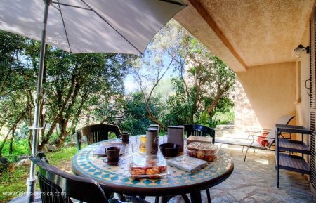 Ferienhaus Nr.59751 Lumio - Corse - G&icirc;te &agrave; Lumio, Balagne, Haute-Corse, labellis&eacute; G&icirc;tes de France : la terrasse